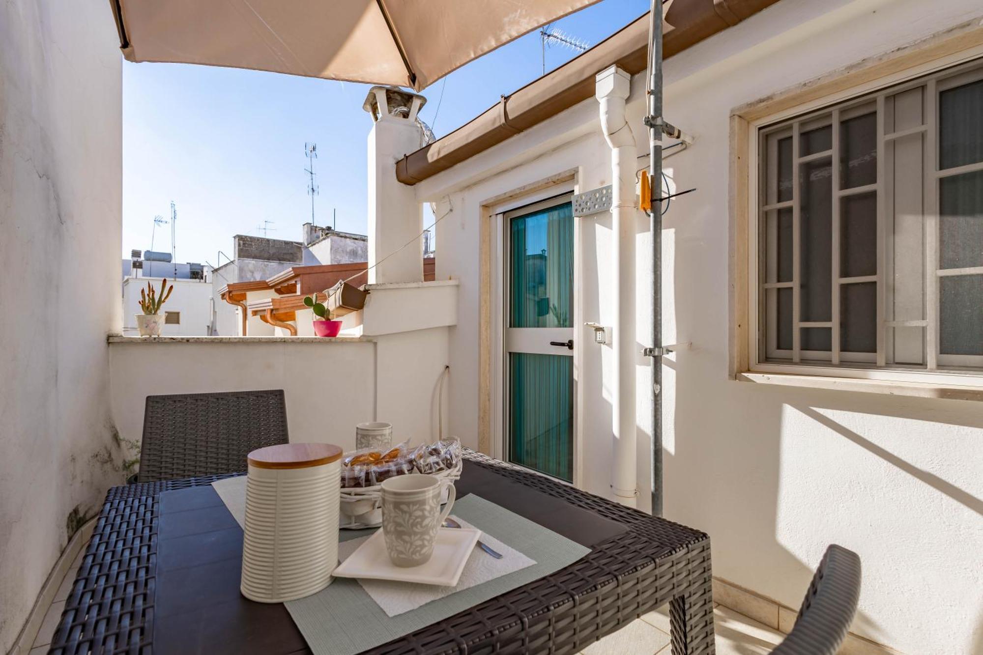 Antiche Mura Apartments"Cielo Di Puglia" -2 Matrimoniali, Cucina E Terrazzo Турі Екстер'єр фото